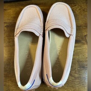 Rothy's Blush Pink Driver Loafers size 9